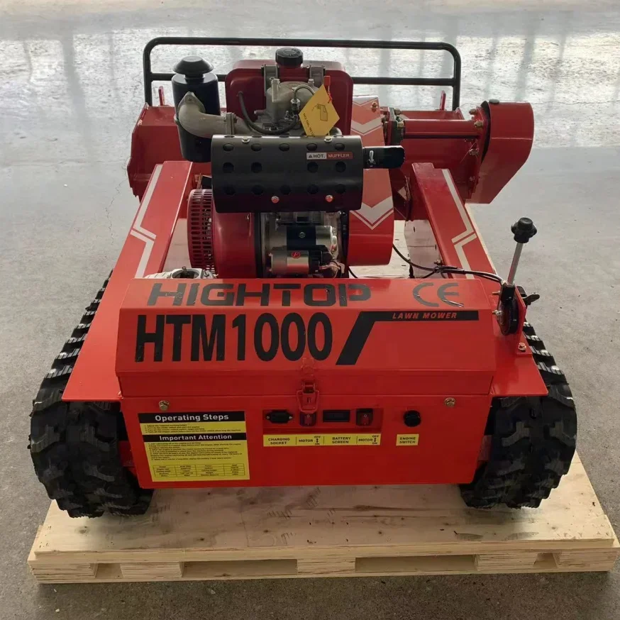 Дизельный двигатель большой мощности маленький робот газонокосилка ширина