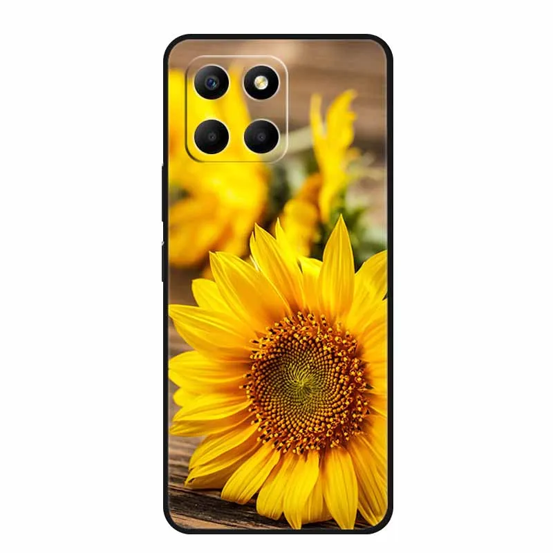 6 56 &quotдля Honor X5b Plus чехол для телефона модные фотографии черный силиконовый мягкий