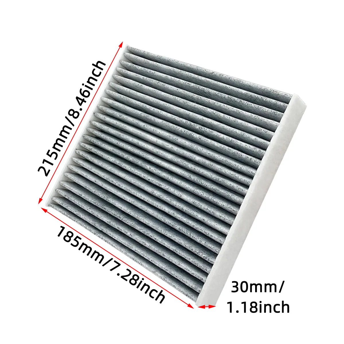 Воздушный фильтр с активированным углем для Toyota RAV4 Prime 2021-2024 CF12157 87139-0E040 87139-0R030