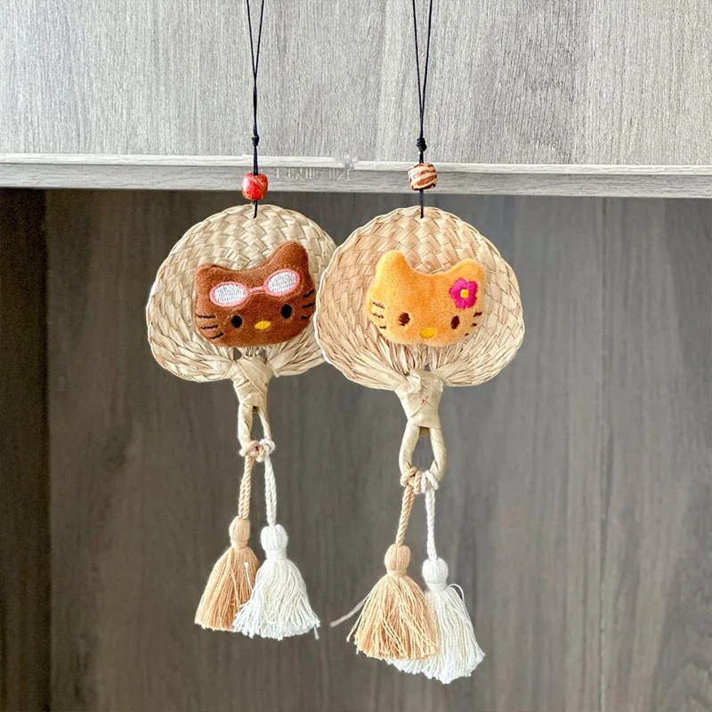 Модный кулон в стиле аниме Hello Kitty из мультфильма Pufan праздничный стильный виде