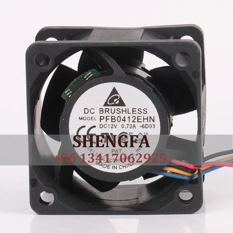 Вентилятор охлаждения delta PFB0412EHN чехол, 24 В, 48 В, 12 В постоянного тока, 4028 А, ЕС, переменный ток 40x40x25 мм, 4 см, бесшумный, двойной, центробежный