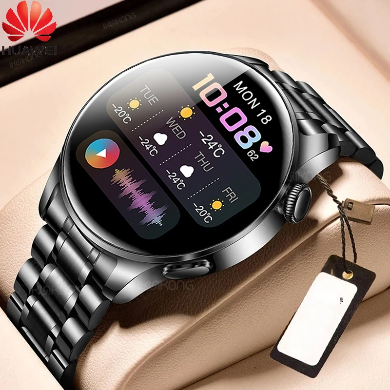 

Huawei Bluetooth Call Men Smart Watch Heart Rate Blood Pressure Sport Fitness Watches Luxury Smart Watch Women For IOS Android