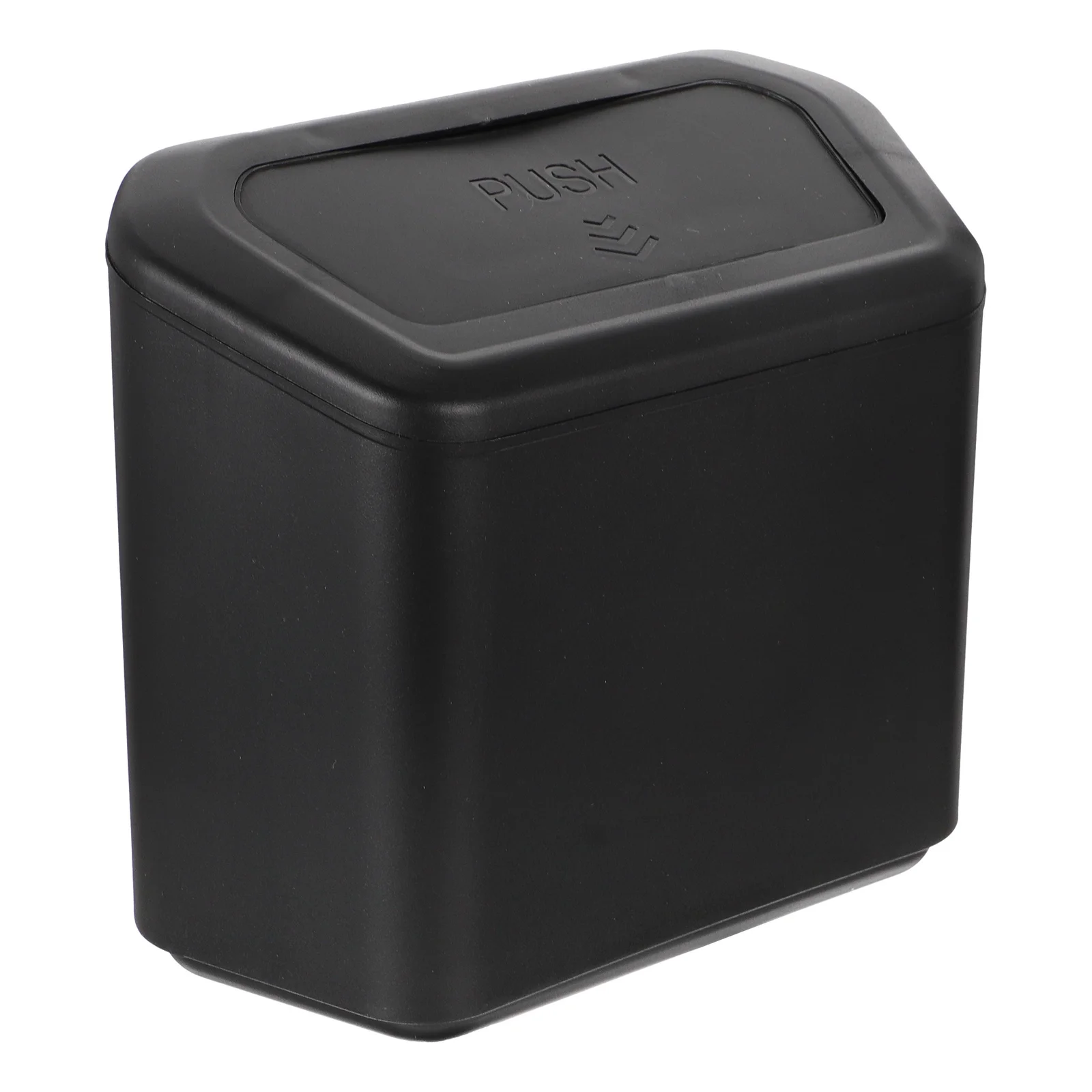 

Garbage Can Car Wastebasket Bin Mini Plastic Containers Hanging Trash Lid Home Vehicle Dustbin Automatic Automobile