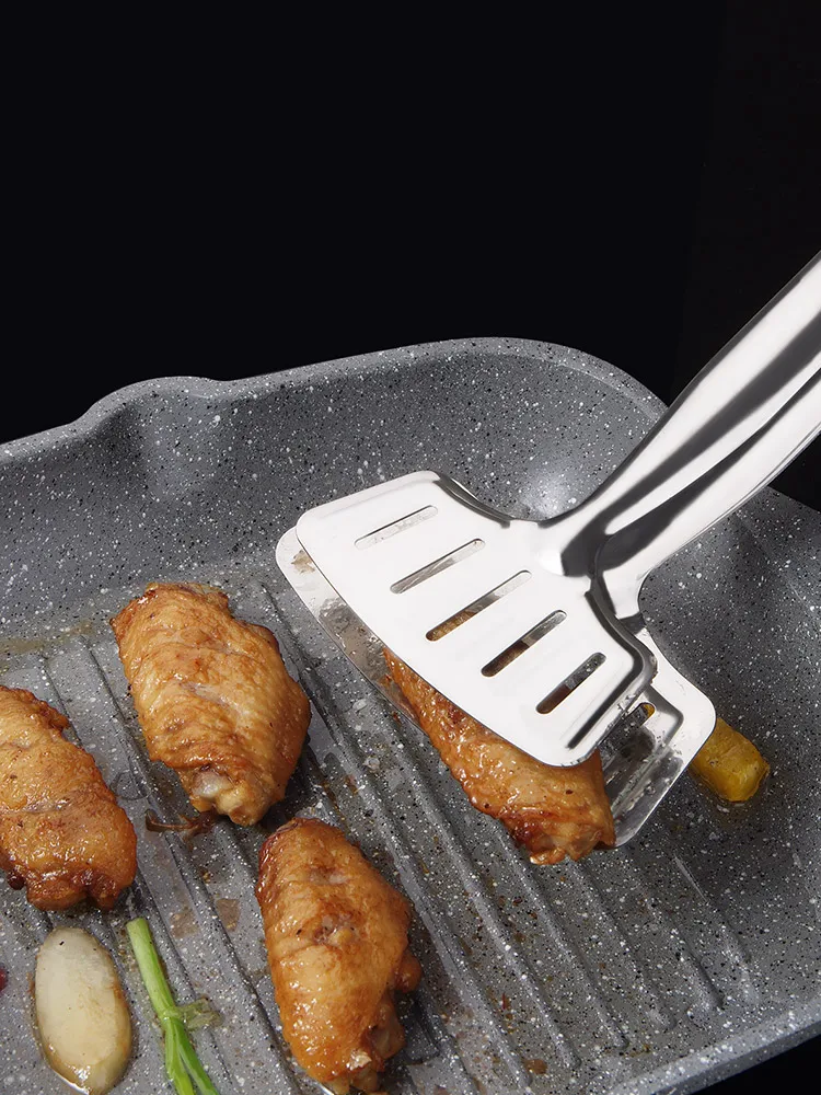 Лопаточка из нержавеющей стали 304 лопаточка для жарки рыбы домашняя кухонная