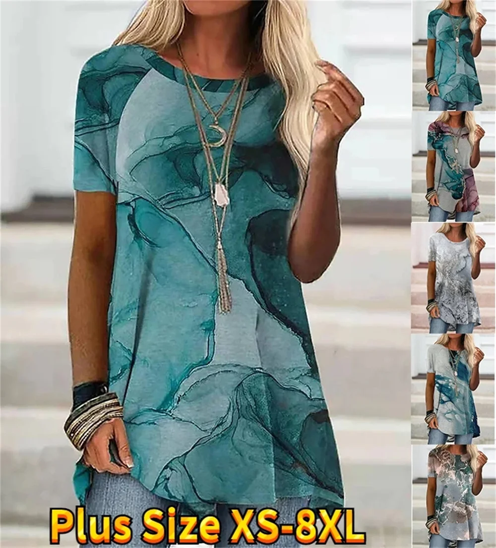 

Женская футболка, полосатая Повседневная футболка с графическим рисунком, выходная, абстрактная женская футболка, короткая женская футболка