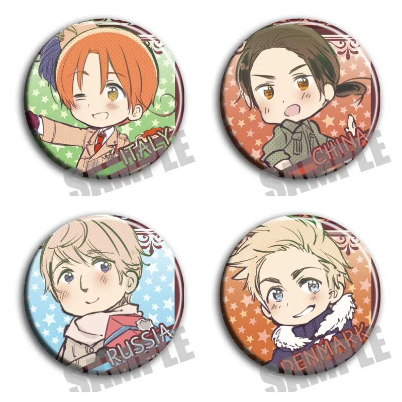 6 см аниме Hetalia: Axis Powers фигурки Feliciano Vargas Toris Laurinaitis косплей Kawaii металлический