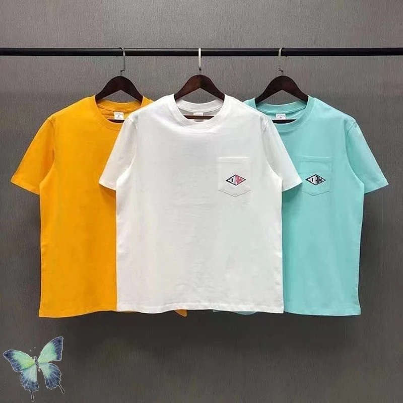 

2022 Men Women Casual Cotton Shaper Pocket Short Sleeve Noah T-Shirt