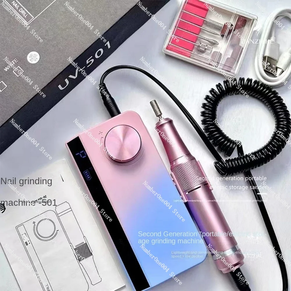 Профессиональная электрическая дрель для ногтей 35000 об/мин маникюрная машина с