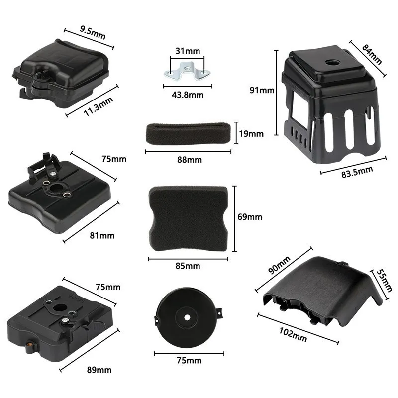 Новый воздушный фильтр для газонокосилки подходит воздушного фильтра щеткового
