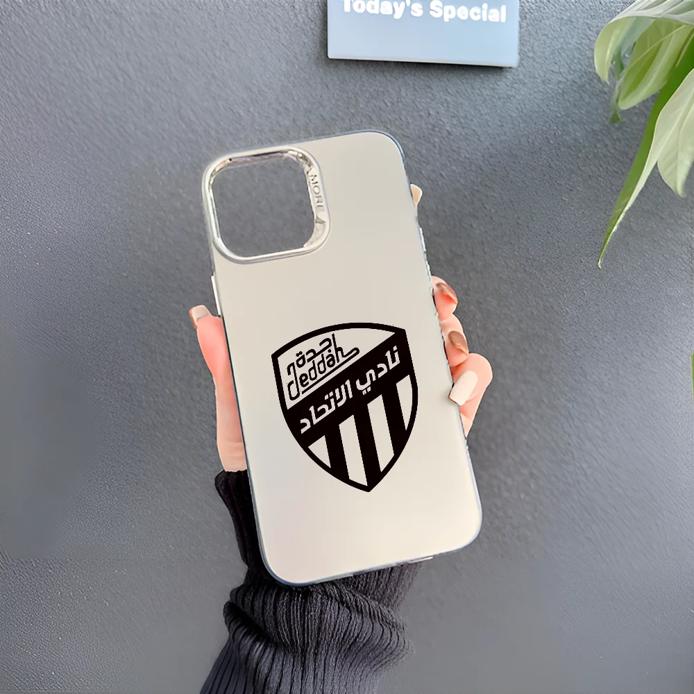 Чехол для телефона A-A-Al-Ittihad J-Jeddah IPhone 16 Pro Max 15 14 13 12 XS Plus 11 модный матовый