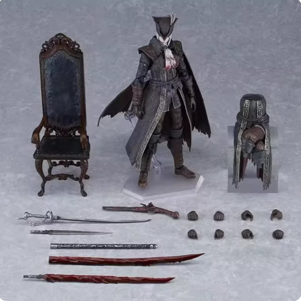 Фото Figma 536 Bloodborne Фигурки Леди Мария Астраль Clocktower Фигурка DX Edition Коллекция ПВХ Кукла Передвижная Модель Игрушки №1