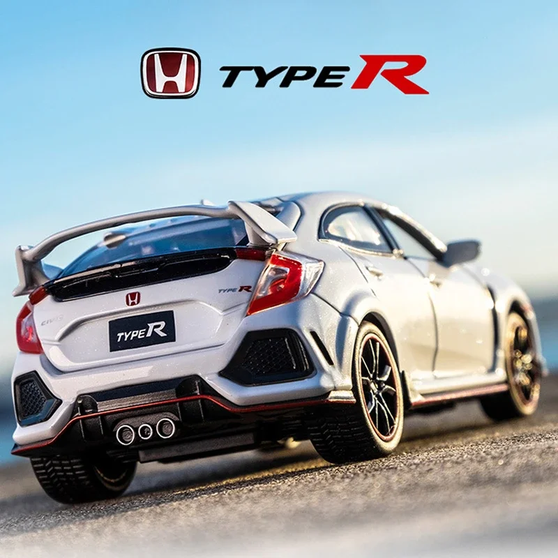 Модель автомобиля Honda Civic TypeR из сплава модель в масштабе 1/32 литая искусственная