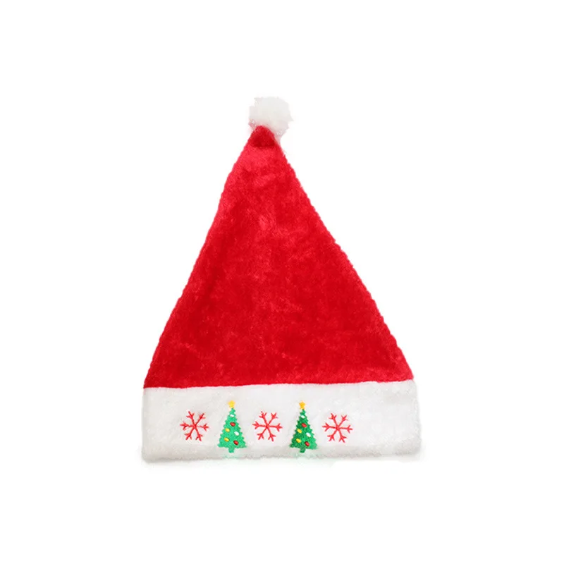 Взрослые и дети Фетровая шапка для рождественской елки Рождественские украшения