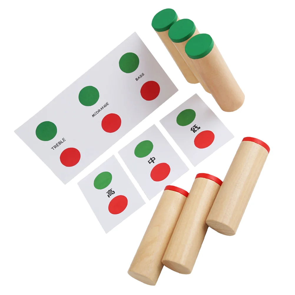 

1 Set Color Sound Matching Toy Interactive Sound Pairing Game Wooden Sticks Toy