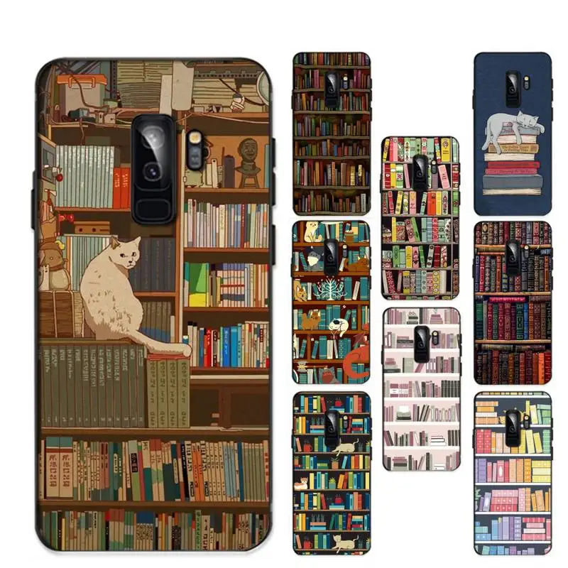 

Read Books illustration Phone Case for Samsung S20 lite S21 S10 S9 plus for Redmi Note8 9pro for Huawei Y6 cover