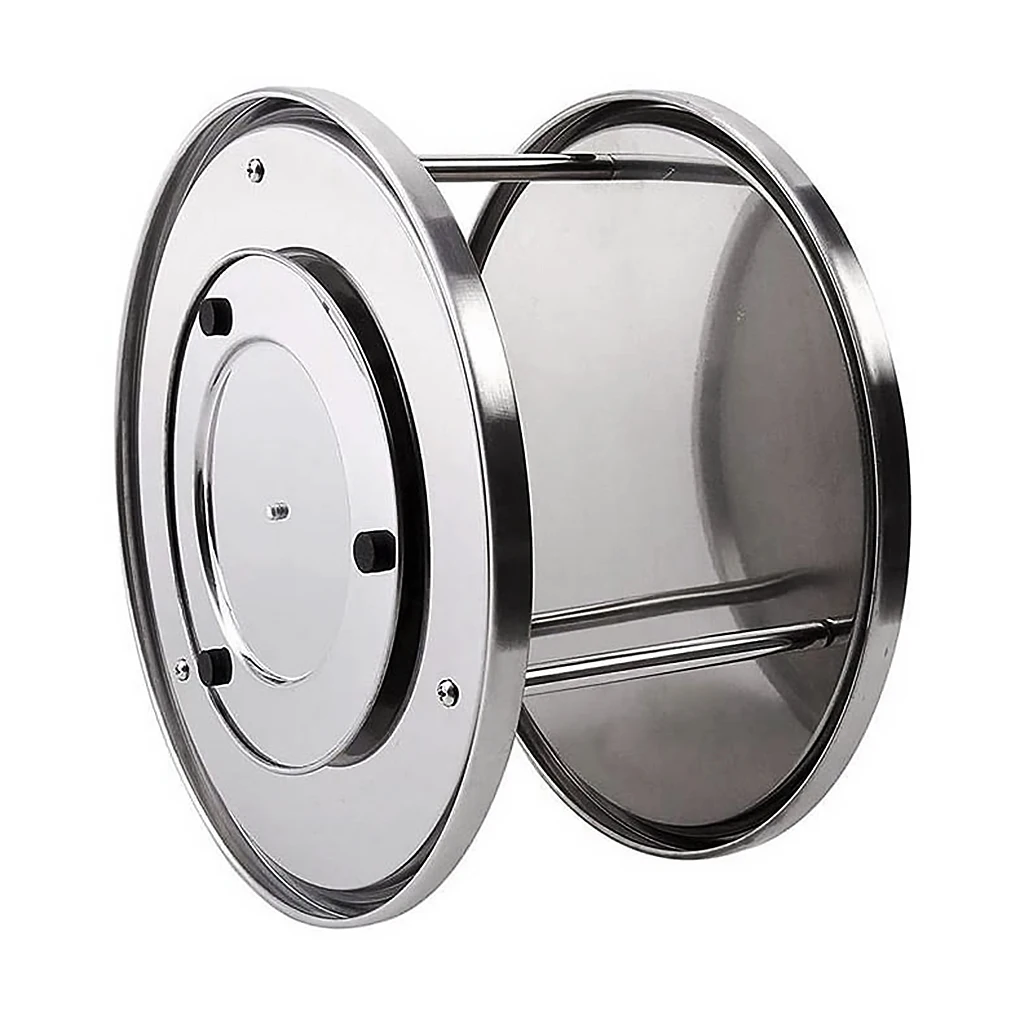 

2-уровневая вращающаяся на 360 Градусов Подставка для специй из нержавеющей стали кухонная круглая подставка для специй