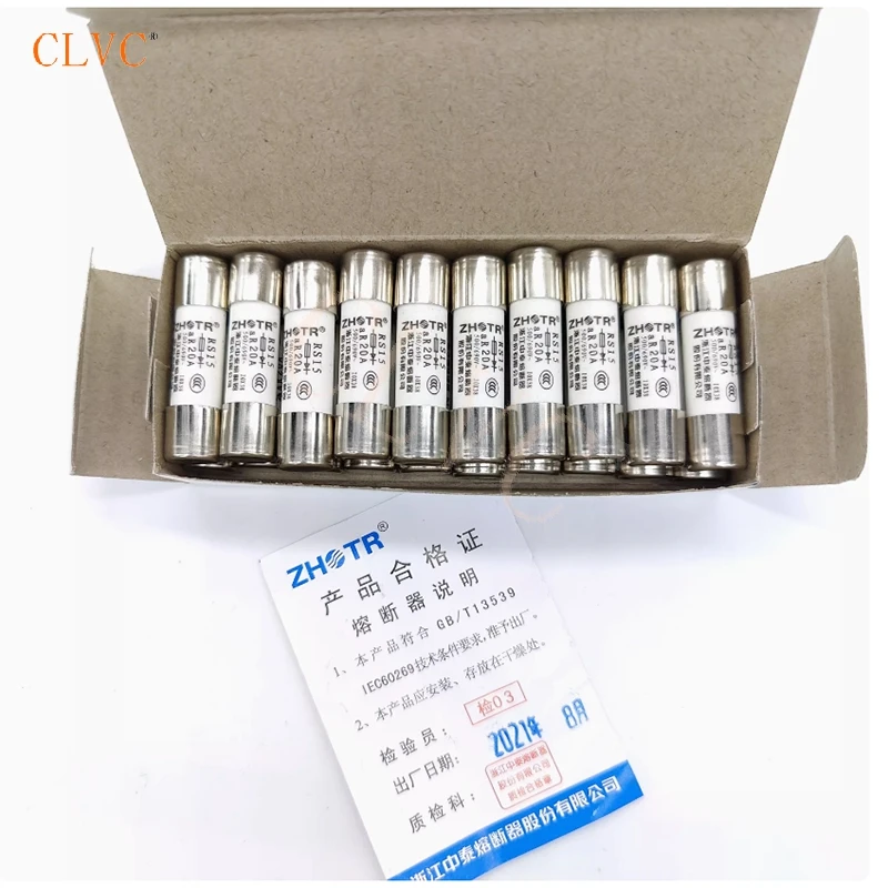 RS15 AC500/690V 0 5A-шт Керамический материал 10*38 Быстрый предохранитель с крышкой