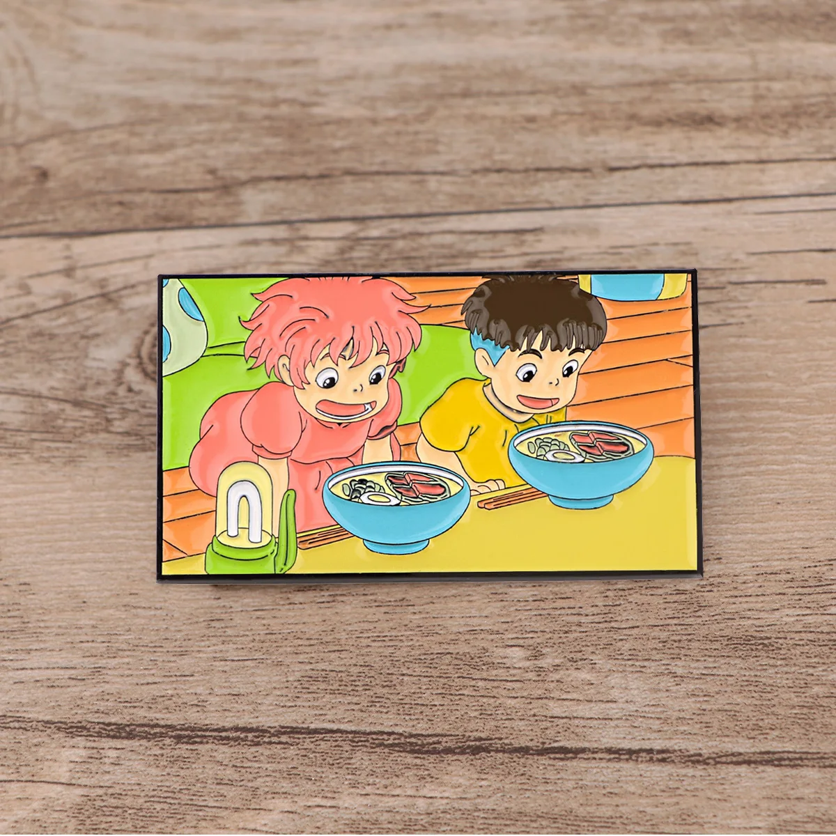 

BG2010 Ponyo Cute Cartoon Anime Enamel Brooch Pins Badge Lapel Pins Metal Fashion Jewelry Accessories Gifts Wholesale