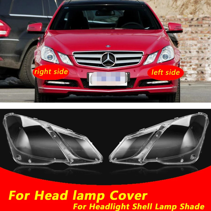 

Прозрачная накладка на переднюю фару Benz W207 2009-2012 E COUPE E260 E300