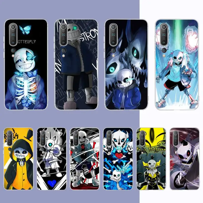

undertale sans doggo Phone Case for Samsung S21 A10 for Redmi Note 7 9 for Huawei P30Pro Honor 8X 10i cover