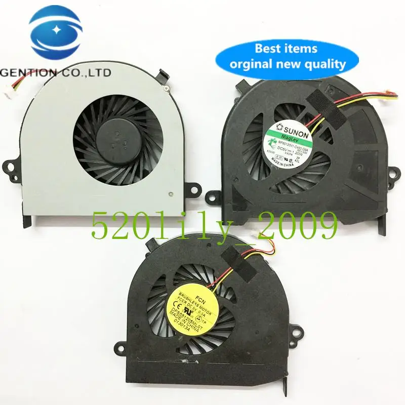 

1 шт., 100% оригинальный новый вентилятор охлаждения для ноутбука DFS551205ML0T