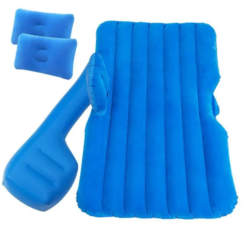 

Inflatable Car Bed Mattress Universal Backseat Mattress Sleeping Cushion Pad 54.33x33.46inch Blow Up Mattress With Inflatable