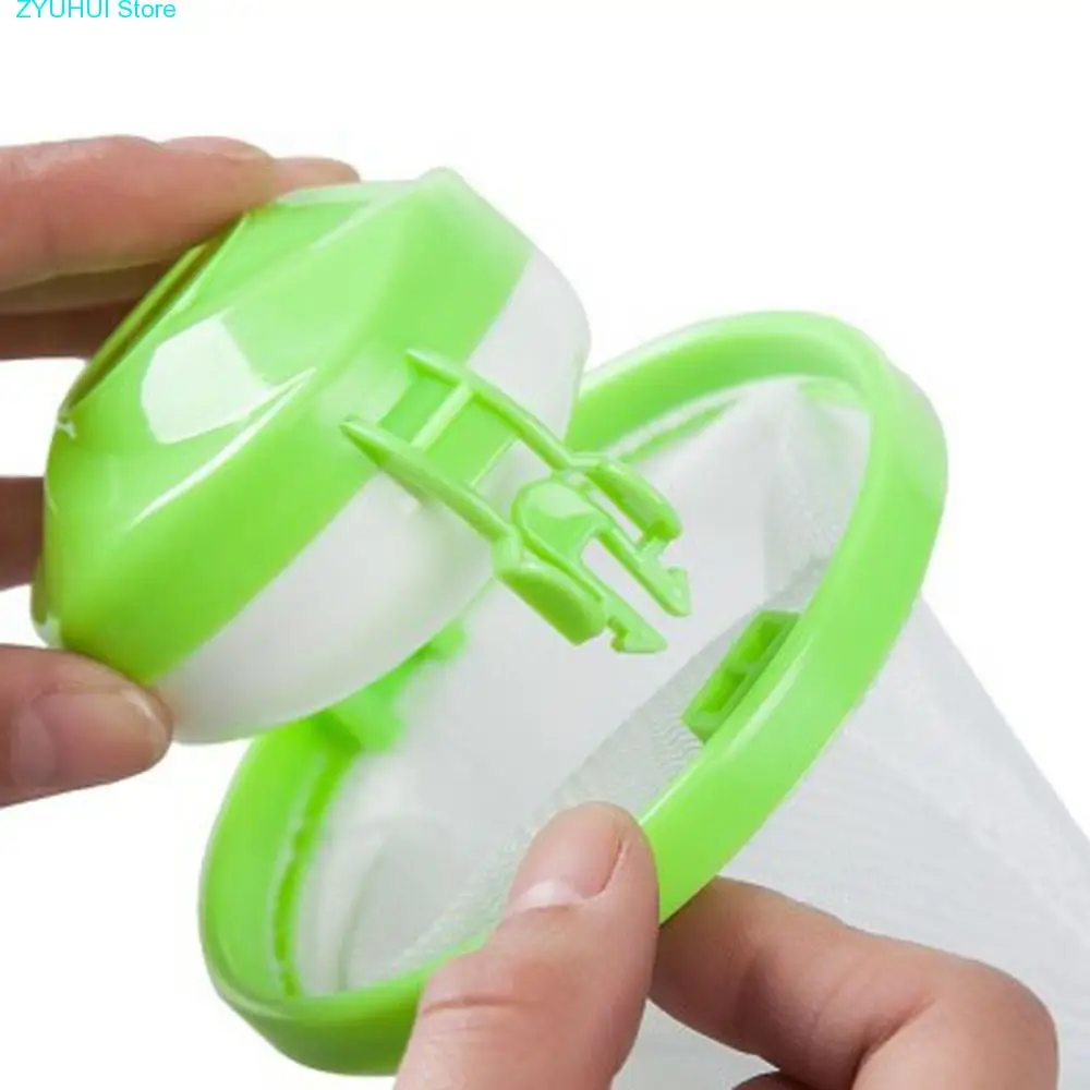 

Household Merchandises Home Floating Lint Hair Catcher Mesh Pouch Washing Machine Laundry Filter Bag cleaning