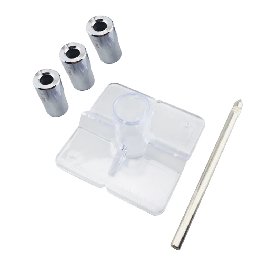

Pocket Hole Jig Drill Set 6, 8, 10mm Joinery Dowel Kit Plastic