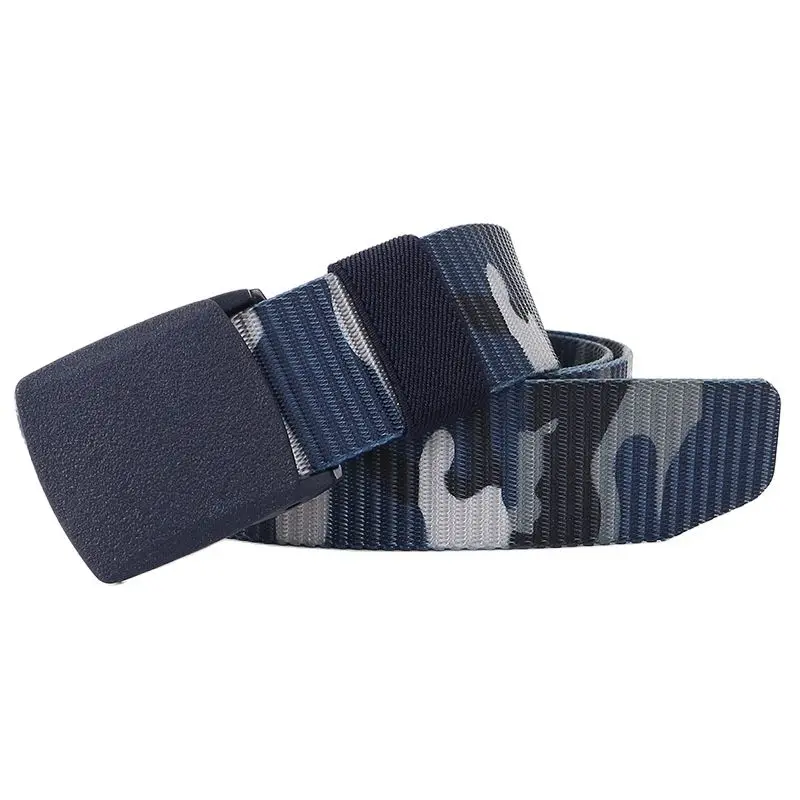 Mens Belts Fashion New Unisex Trousers Belts Canvas Belt Breathable Outdoor Tactical For Jeans Adjustable Waist Belt 140cm