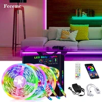 led rgbic lights bluetooth music app controller wifi 5050 12v decorative light 5m10m15m20m led ribbon multtcolor strip