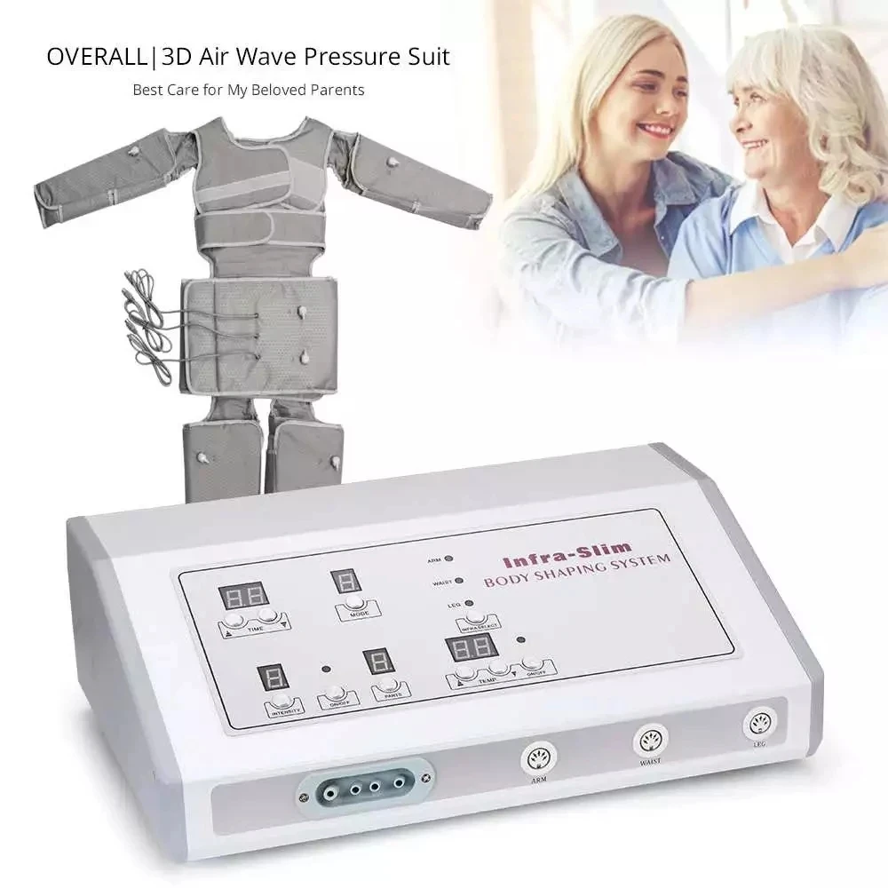 

New Professional Air Pressure Massage Far-infrared Heating Fat-reducing Full Body Conjoined Negative Pressure Massage Device