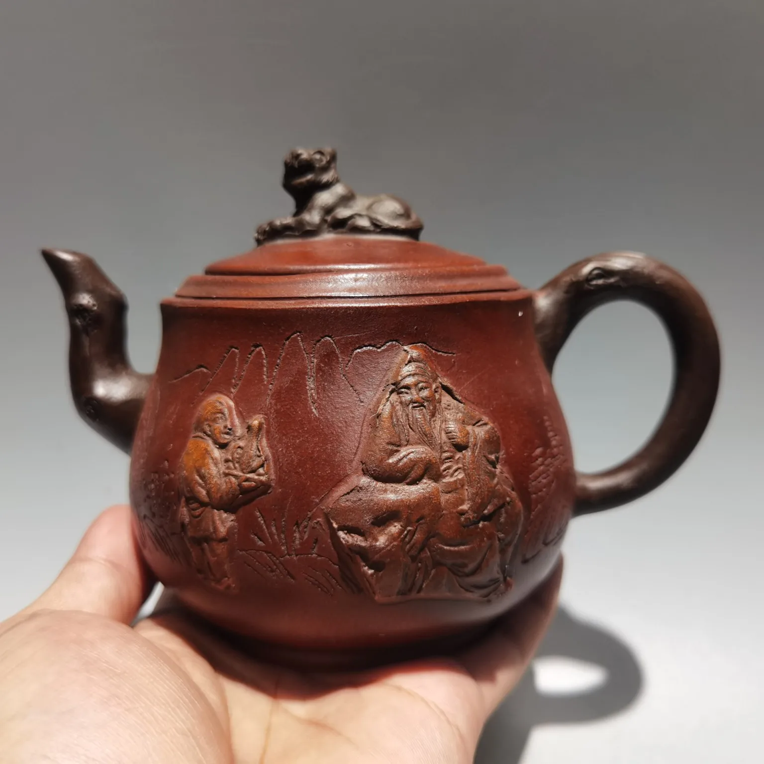 

Фарфоровое украшение Yixing Zisha для мальчиков, 6 дюймов