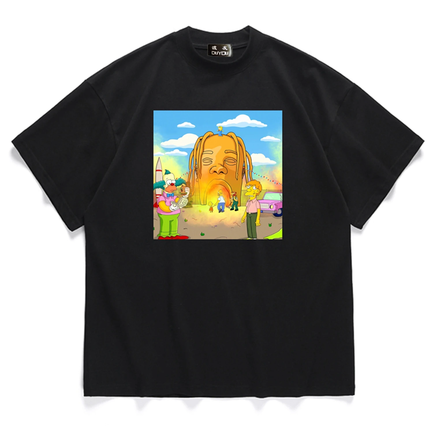 

Футболка мужская летняя с принтом «Корона», 2023 хлопок