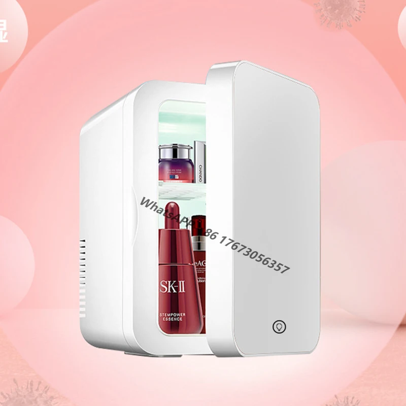

New Style Portable 8L Mini Cosmetic Beauty Skincare Fridge With Led Light
