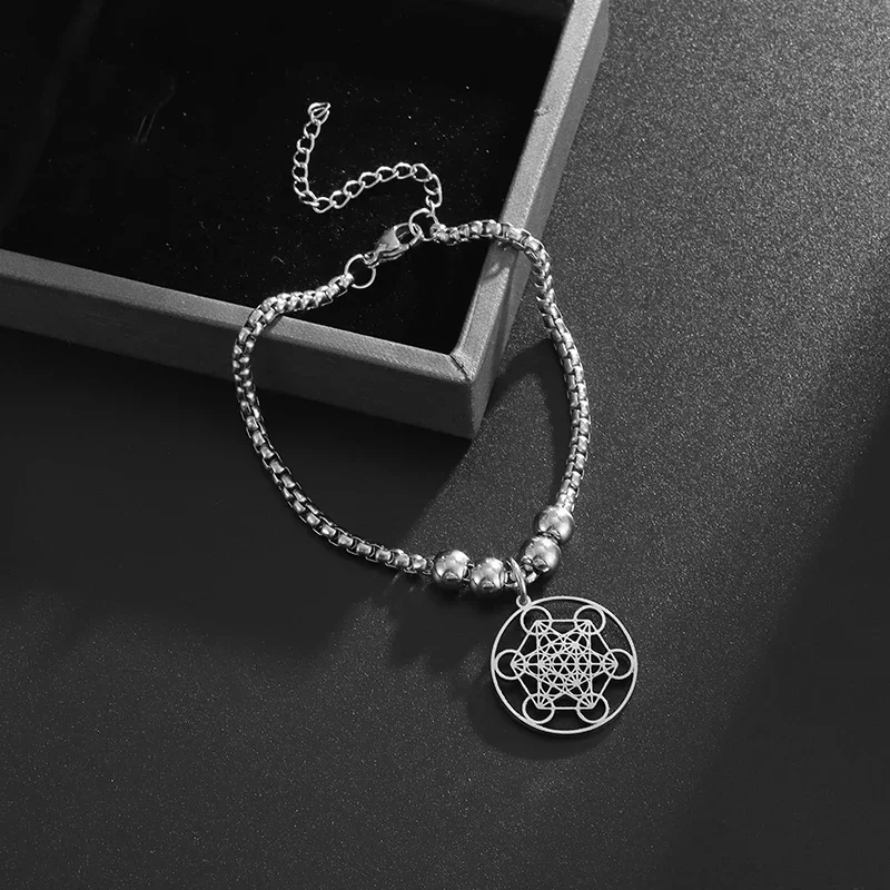 Простой дизайн кольцо-подвеска из нержавеющей стали с уплотнением ангела