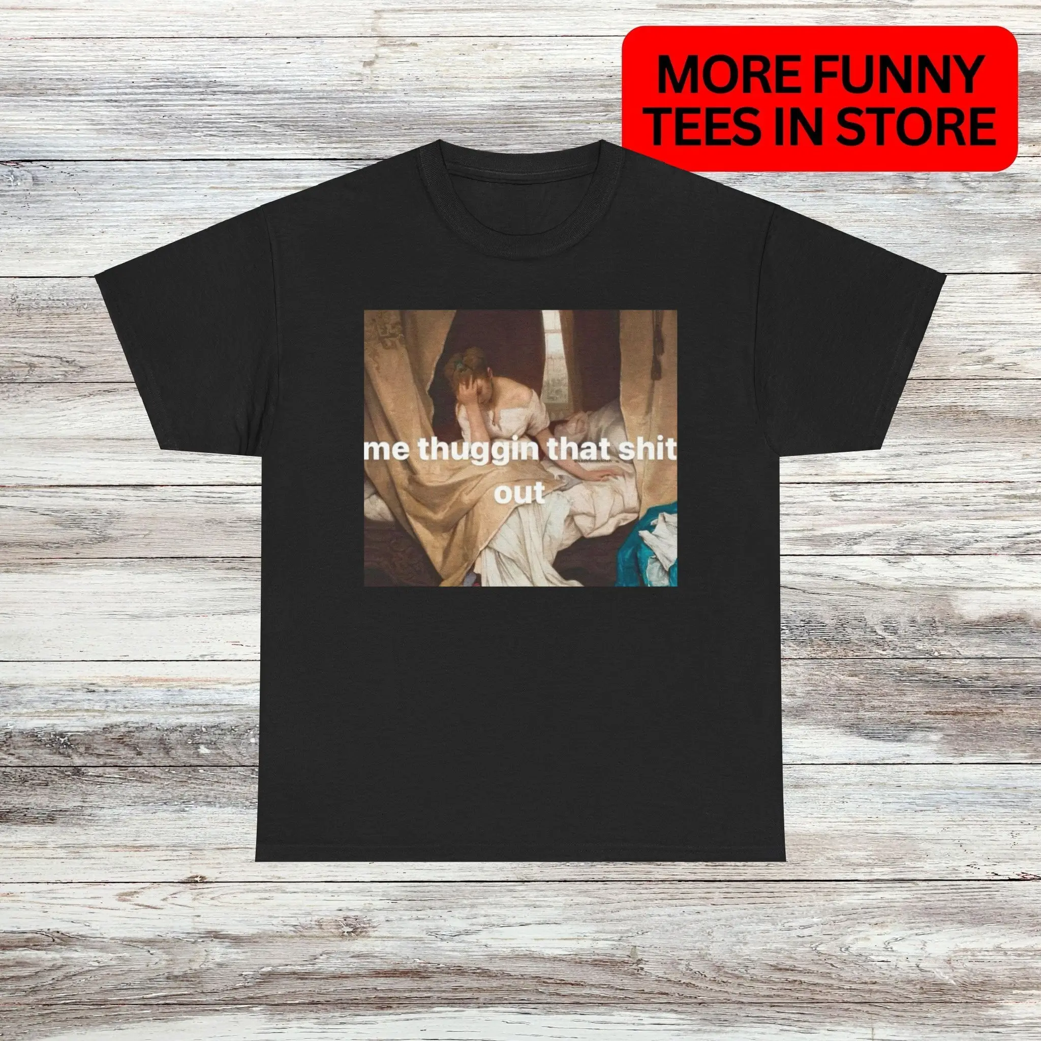Футболка Thuggin It Out уникальная странно особенная веселая