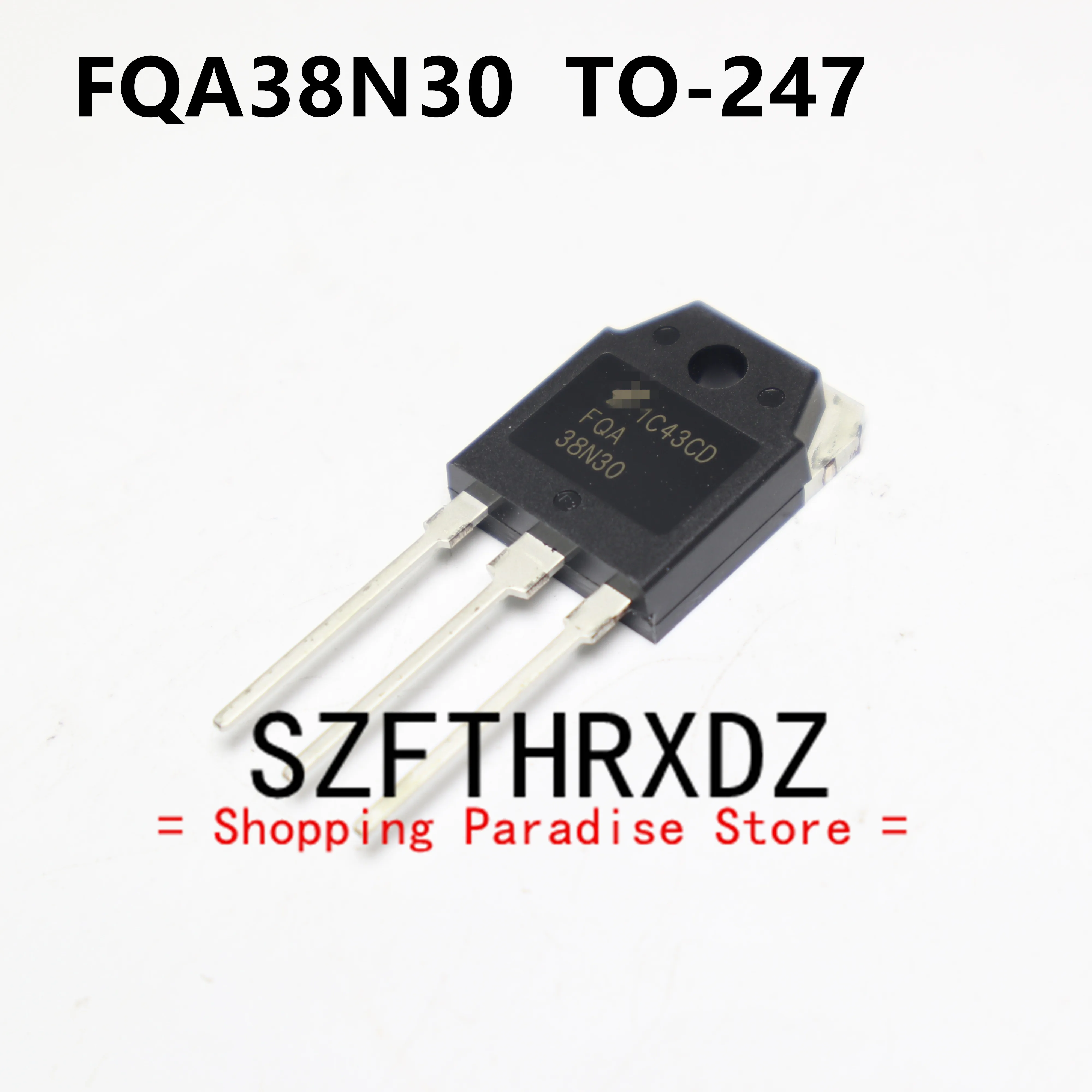 

SZFTHRXDZ 10 шт. 100% новый импортный оригинальный FQA38N30 38N30 TO-247 полевой транзистор высокой мощности 38A 300 в