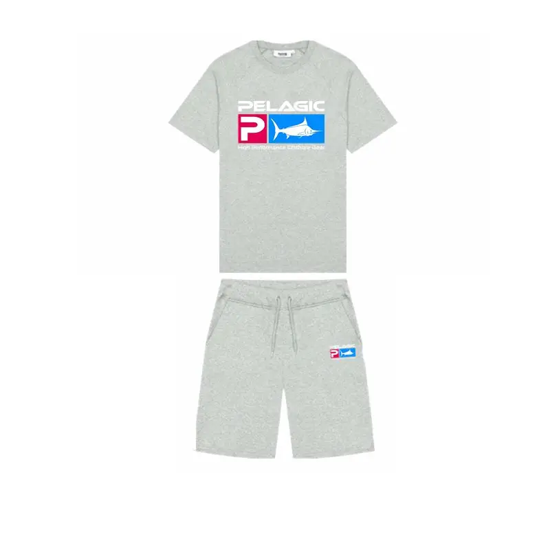 The latest Trapeze suit: 2023 men's T-shirts and pants summer tracksuit Harajuku Top short sleeve suit