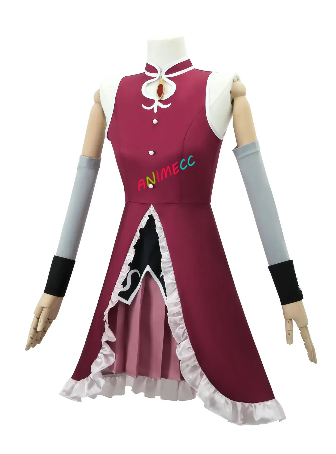 XS-2XL Сакура Киоко Косплей Puella Magi Madoka Magica Combats парик аниме Хэллоуин костюм для