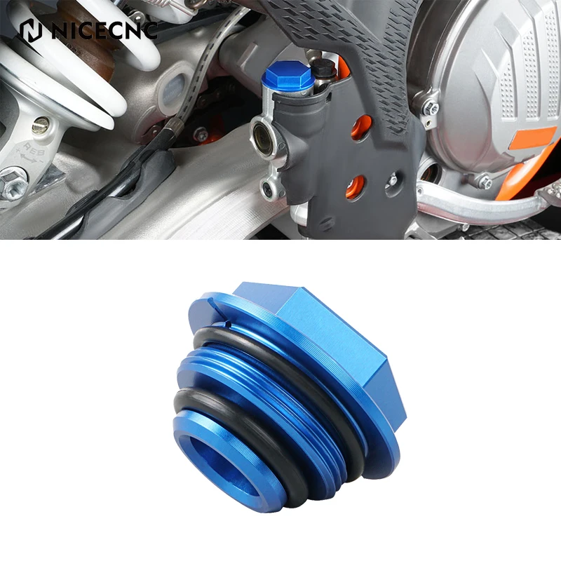 

NICECNC Motocross Rear Brake Reservoir Cap For Husqvarna TC FC 2019-2021 TE FE TC FC TX FX 125-501 2014-2017 with brembo brakes