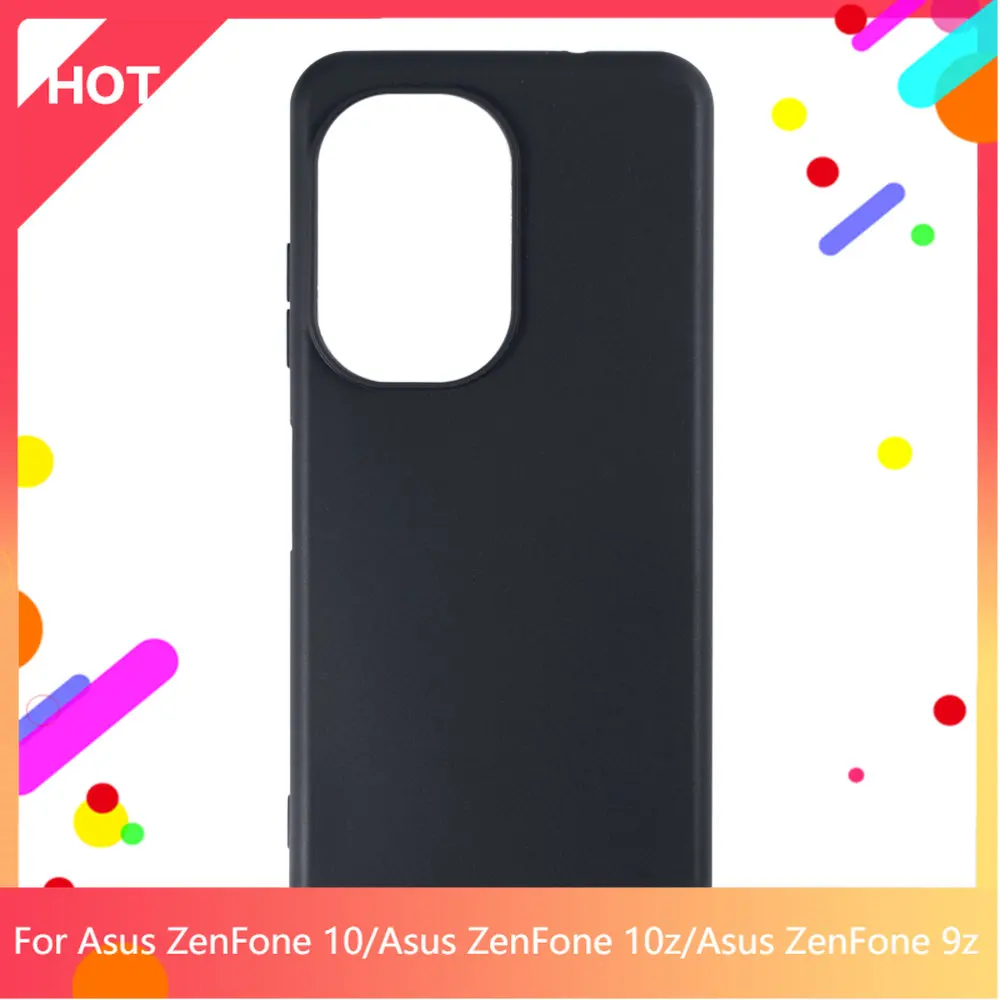 ZenFone 10 Case Matte Soft Silicone TPU Back Cover For Asus ZenFone 10z Asus ZenFone 9z Phone Case Slim shockproo