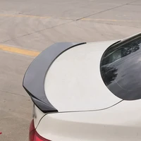 rear trunk lid car wing ducktail lip spoiler for toyota corolla 2007 2013 sedan 4 door tuning style black abs plastic accessorie
