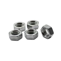 m7 hex nuts din 934 high tensile steel zinc plated