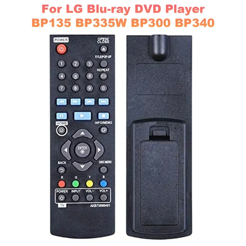 

Пульт дистанционного управления AKB73896401 для LG Blu-Ray DVD-плеера BP135 BP335W BP300 BP340