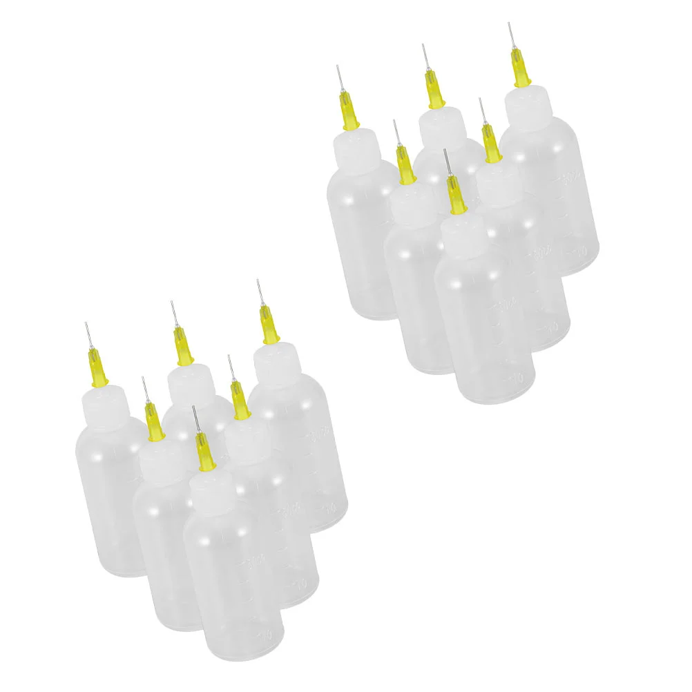 

12pcs Durable Reliable Useful Glue Application Bottles Bottle Droppers for DIY Home