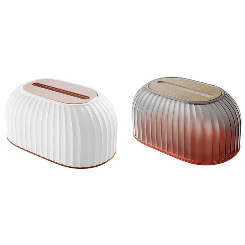 Полосатая бумажная коробка настольная в европейском стиле семейная съемная для