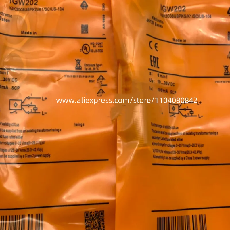 2 шт. новый бесконтактный переключатель IGW200 IGW201 IGW202 IGW205