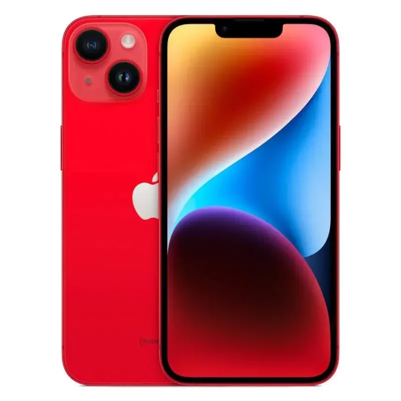 Фото Смартфон Apple iPhone 14 5G, разблокированный, с экраном Super Retina OLED 6.1 дюйма, 6 ГБ ОЗУ, 128/256 ГБ ПЗУ, Face ID+NFC, оригинальный экран №3