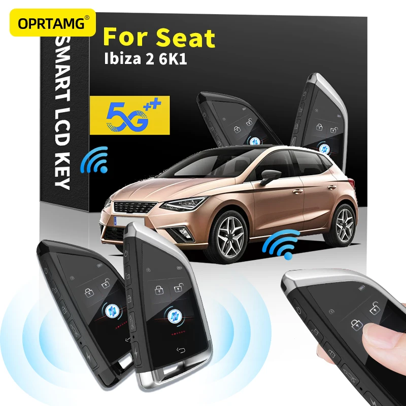 

ЖК-дисплей с Дистанционным Ключом для автомобиля keyless-go smart Key для Seat Ibiza 2 6K1 2000 2001 2002 2003-2018 2019 2020 2021 2022