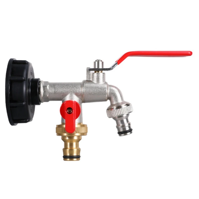 

SEWS-IBC Adapter Garden Water Tank Connector Rainwater Valve Adapter Tap Water Connectors Garden Supplies